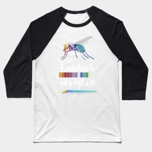 Evolution is not a hoax Hox Genes Similarities Housefly and centipede Baseball T-Shirt